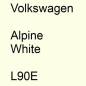 Preview: Volkswagen, Alpine White, L90E.